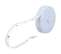 BAODBF Cinta métrica extensible, 150 cm, mini cinta métrica de bolsillo, redonda, autoenrollable, cinta métrica flexible para medición del cuerpo, costura y artesanía (azul nórdico, 1)