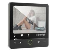 BAODBF Imán de nevera personalizado con música, imán de música con foto y canción, imán de foto personalizado de Spotify, imán para nevera con música para regalar