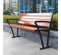 Baodiale Banco de Madera para Exterior de 2 o 3 plazas, Muebles de jardín Resistentes con Estructura galvanizada para Patio, Porche y Parque.