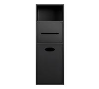Baodiale Estante de Ducha de Acero Inoxidable 304 para baño, Organizador Empotrado para baño, Almacenamiento para Papelera y Toallas de Papel, Soporte Impermeable para champú.