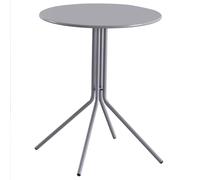 Baodiale Mesa de Bar Redonda con Base de Metal Resistente y tapete Antideslizante, Mesa de Pub bistró para hogar, Cocina, cafetería y Espacios pequeños: diseño Duradero