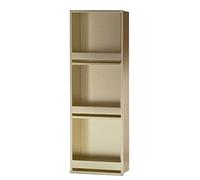 Baodiale Nicho de Ducha Empotrado Impermeable de Acero Inoxidable para baño, Cocina y Dormitorio (no Necesita Azulejos)