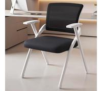 Baodiale Silla apilable for recepción de Invitados, Asiento Plegable y Acolchado Grueso, Silla for conferencias, Comercial for formación, Aula, Conferencia, seminario, Sala de reuniones