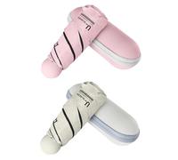 BAODINI Travel Essentials - Mini paraguas para bolso con funda, pequeño y compacto, protección solar UV, ligero, pequeño, bolsillo pequeño, apertura manual, paraguas para mujeres, niños y hombres