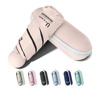 BAODINI Travel Essentials - Mini paraguas para bolso con funda, pequeño y compacto, protección solar UV, ligero, apertura manual, paraguas para mujeres, niños y hombres