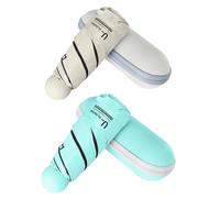 BAODINI Travel Essentials - Mini paraguas para bolso con funda, pequeño y compacto, protección solar UV, ligero, pequeño, bolsillo pequeño, apertura manual, paraguas para mujeres, niños y hombres