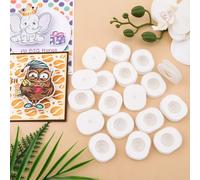 BAOFALI Juego de 30 mini oscilaciones de acción de 1.25 x 1.5 pulgadas, resortes autoadhesivos, pequeños motores de wobblers para hacer tarjetas, álbumes de recortes, proyectos de arte, manualidades,