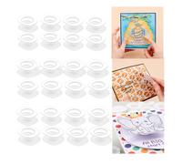BAOFALI Juego de 30 mini oscilaciones de acción, resortes autoadhesivos, pequeños movimientos de wobblers para hacer tarjetas, proyectos de arte, manualidades, manualidades, adornos de álbumes de