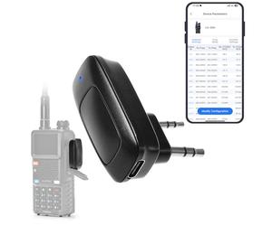 BAOFENG Adaptador de programación inalámbrico BT-A1D, programador de radio BT APP para Baofeng UV-5R, UV-5R Mini, UV-5RM Plus, BF-888S, K5 Plus Ham Radio de mano, configuración rápida de canal para