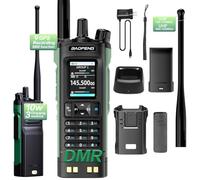 BAOFENG DM-32UV DMR Radio de mano Walkie Talkie 10W GPS APRS Dual Band Wireless Copia Frecuencia Tipo-C Programación Ham Radio de mano
