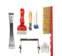 BaoFufc 1 juego de suministros de apicultura extractor Queen Catcher marcador marco soporte material herramienta Queen Catcher mano