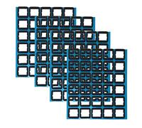 BaoFufc 120 piezas de almohadillas modulares de espuma EVA para teclado mecánico, de algodón sándwich, almohadillas de espuma EVA, almohadillas de espuma de un solo interruptor, almohadilla de junta