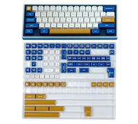 BaoFufc 160 teclas de doble disparo, gruesas teclas PBT inyecciones de dos colores para teclados mecánicos de 61, 68, 87, 96, 980, 104, 108