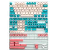 BaoFufc 160 teclas de doble disparo grueso PBT inyecciones de dos colores para teclados mecánicos de dos colores 61, 68, 87, 96, 980, 104, 108