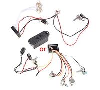 BaoFufc Active EQ-B3T - Circuito de preamplificador para bajo, accesorios de repuesto, correas de guitarra acústica, accesorios de gancho de repuesto