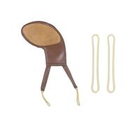 BaoFufc Almohadilla de hombro para violín de 3/4-4/4 1/2-1/4 1/8-1/16 para violín, soporte para mentón de violín, accesorio transpirable para violín, soporte para hombro y barbilla