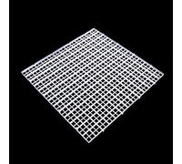 BaoFufc Bandeja divisora de acuario con rejilla para huevos de acuario, difusor de luz para peces, placa de filtro inferior de 30,5 x 30,5 cm, calentador de acuario, termómetros de luz, decoración de