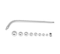 BaoFufc Barra larga para reparación de abolladuras de saxofón con bola de metal, herramientas de mantenimiento para instrumentos de viento de latón, herramientas de mantenimiento de reparación de