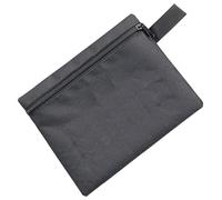 BaoFufc Bolsa de herramientas de tela 600D, con tornillos, impermeable, para instrumentos, color negro, grande
