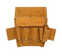 BaoFufc Bolsillo para herramientas mejorado con múltiples bolsillos, bolsa de cintura para herramientas de electricista con múltiples bolsillos, bolsa de herramientas de hardware portátil, bolsa de