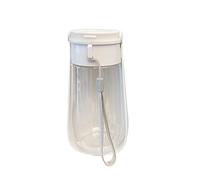 BaoFufc Botella de agua plegable para perros grandes, taza para beber al aire libre, regalo para perros, dispensador portátil para perros, botella de agua plegable para perros, color blanco