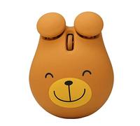 BaoFufc Brown Bear - Ratón óptico con cable USB para portátil, PC, portátil, 1000 DPI, 3 botones con cable, USB, mouse para juegos, para computadora de escritorio, PC, portátil, silencioso