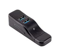 BaoFufc - Cable extendido de 4 puertos USB 3.0 más delgado para computadora de sobremesa, PC, portátil, multiextensor, gadget 3.0 adaptador divisor USB