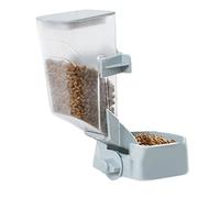 BaoFufc Comedero para mascotas, autodosificador, dispensador automático de comida para perros, gatos, fácil de llenar, dispensador automático de alimentos para mascotas, color azul