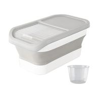 BaoFufc Contenedor de comida para perros que ahorra espacio, almacenamiento de cocina, contenedor sellado de conservación de alimentos, contenedor de cereales, contenedor de cocina para perros,