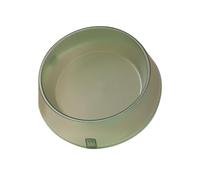BaoFufc Cuenco transparente para mascotas, antideslizante, cuenco de agua, recipiente de alimentos, para gatos, perros, mascotas, plato de comida para mascotas, cuenco transparente para mascotas