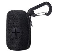 BaoFufc Dispensador de bolsas de recogida de excrementos de perro, práctico dispensador de bolsas de basura para mascotas, soporte para bolsas de basura para mascotas, color negro