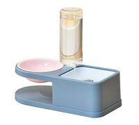BaoFufc Elevated - Cuenco elevado para gatos, juego de cuencos de comida con kit dispensador de agua para alimentos y alimentos, repuesto para comedero de mascotas, Yunshui Xiaguang