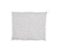 BaoFufc Herramienta de hierro fundido de 10 a 20 cm para cocina, de acero inoxidable, raspadores, cepillo de metal, cuadrado