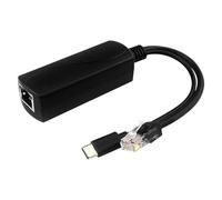 BaoFufc IEEE802.3af TypeC Active Gigabits PoE Splitters Power Over Ethernet 5V4A para 5 10/100/1000Mbps