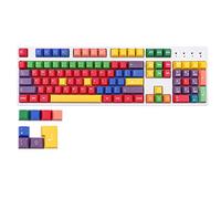 BaoFufc Juego de 112 teclas originales de perfil, teclas de sublimación de tinte PBT para interruptores MX para teclas de perfil Pbt