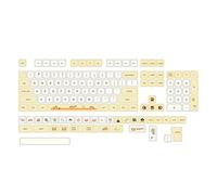 BaoFufc Lindas teclas Corgi Dye Sub PBT XDA para teclado mecánico GK61/64/68/75/84/87/96/980/104/108, 138 teclas, teclas Pbt, perfil XDA, DYE-SUB, teclado personalizado en inglés para MX
