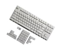 BaoFufc PBT - Teclas de proceso DyeSub estándar de cinco lados de 125 teclas para teclados FH60 64 108 teclas