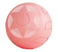 BaoFufc Pelota eléctrica de juguete para gatos pequeños, para interiores, automática, para gatos pequeños, interacción, caza, ansiedad, reduce el entretenimiento, juguete para gatos, color rosa