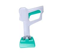 BaoFufc Recogedor de excrementos de perro, portátil, sanitario, herramienta de recogida de residuos de perros, resistente, con dispensador de bolsas, bolsa para excrementos de perro, con soporte para