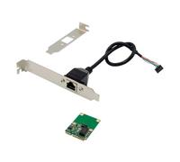 BaoFufc Tarjeta de red con cable PCIE Gigabit I210AT RJ45, adaptadores de red de 2,5 Gbps, 2,5 Gbps, tarjeta de red con cable Gigabit