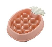 BaoFufc Tazón de alimentación lenta para perros, cuenco de comida lenta para perros y gatos, cuenco de alimentación lenta para gatos, cuenco antitragos, cuenco de agua para perros, plato de comida