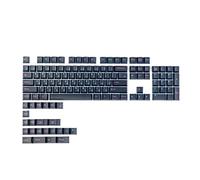 BaoFufc Tecla japonesa PBT estándar de proceso de sublimación de tinte, perfil de 127 teclas para teclado mecánico, teclas de sublimación de tinte