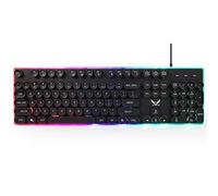 BaoFufc Teclado retroiluminado USB para juegos, laptop, computadora, juegos, trabajo, PC, hardware de juego
