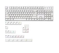 BaoFufc Teclas geométricas de 131 teclas PBT para interruptores MX, teclado mecánico, perfil de perfil