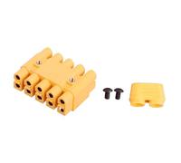 BaoFufc TL60-10 - Módulo de distribución de energía eficiente con juego de tornillos para vehículos aéreos no tripulados, soporta módulo de distribución de resistencia de corriente de 200 A