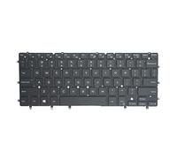 BaoFufc US Layout - Teclado negro español para laptop con retroiluminación para 13 7000 7347 7348 7352 7353 7359 15 754 teclado retroiluminado portátil