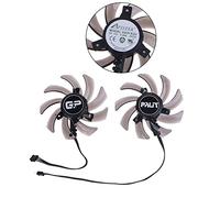 BaoFufc Ventilador de refrigeración para 1660 1660Ti RTX2060 RTX2070 para Palit 2060, 2 unidades, GA91S2U, ventilador de refrigeración de tarjeta gráfica, 4 pines, 12 V, 0 Ga91s2u