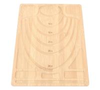 BAOFUYA 15.0x11.4in Combo de la Bandeja de Cuentas Tablero, Herramienta Ideal, Material bambú Bricolaje para Hacer Joyas, Multifuncional con Tablero Cuentas para el Hogar, la Mayoría Escenas,