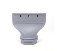 BAOFUYA Adaptador de Manguera de Ventilación de CA, Conector de Escape Plano para Ventana para Aire Acondicionado Portátil, Compatible con Manguera de 130 Mm y 150 Mm para Automóvil y (Conector de