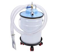 BAOFUYA Aspiradora Industrial Neumática de Acero Inoxidable, Aspiradora en Seco y Húmedo, 20L, 3000CP, Succión, Apagado Automático por Flotador para Talleres Mecánicos, Recuperación de Virutas de